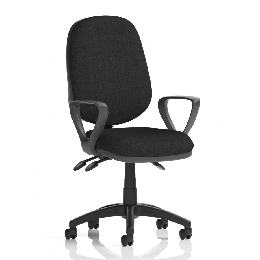 Eclipse 3 Lever Fabric Operator Chair